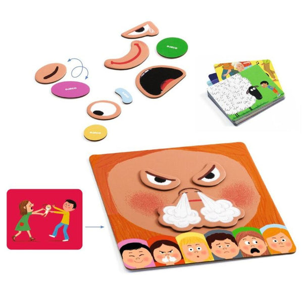 Djeco Emotion Magnetic Game | Educational Emotional Learning for Kids | KidzInc Australia 2