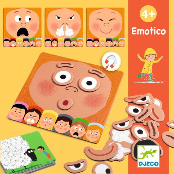 Djeco Emotion Magnetic Game | Educational Emotional Learning for Kids | KidzInc Australia 3