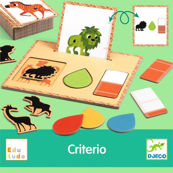 Djeco Criterio Concept of Sorting, Classifying and Arranging Game | KidzInc Australia 3