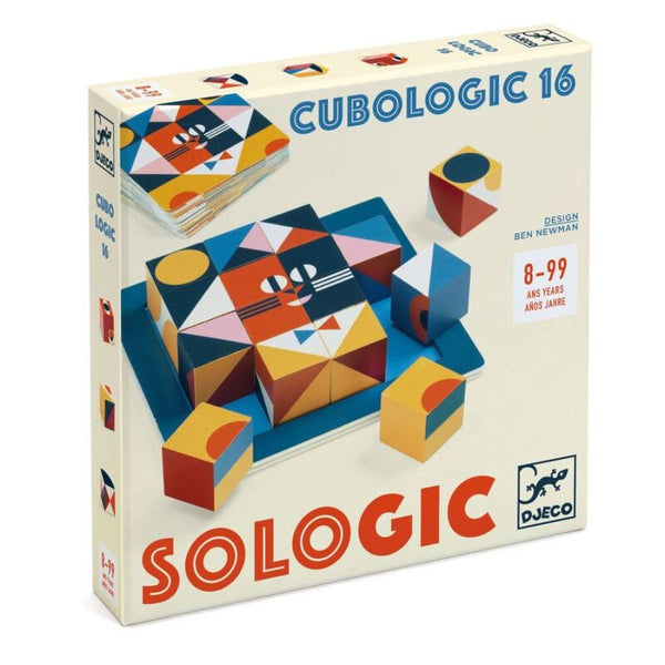 Djeco Cubologic 16 Sologic Game | Puzzle Games | KidzInc Australia 2