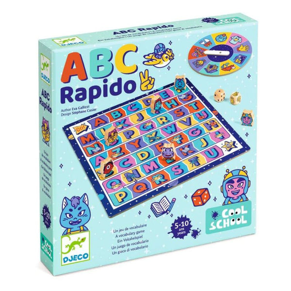 Djeco ABC Rapido Vocabulary Game | KidzInc Australia