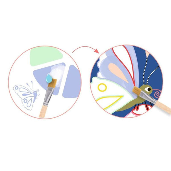 Djeco Creepy Crawlies Bug Painting Set – Creative Art for Kids | KidzInc Australia 4