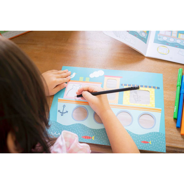 Djeco Tracing is an Art Set | Arts & Crafts for Kids | KidzInc Australia 8