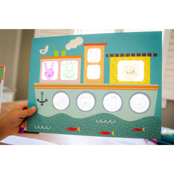 Djeco Tracing is an Art Set | Arts & Crafts for Kids | KidzInc Australia 9