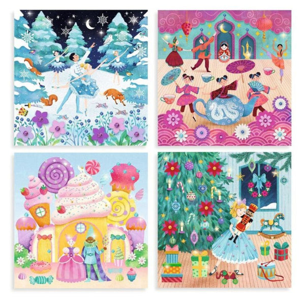 Djeco Nutcracker Fairytales Decals – Creative Ballet Art Set | KidzInc Australia 3