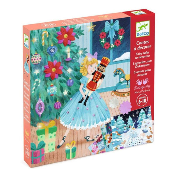 Djeco Nutcracker Fairytales Decals – Creative Ballet Art Set | KidzInc Australia 2