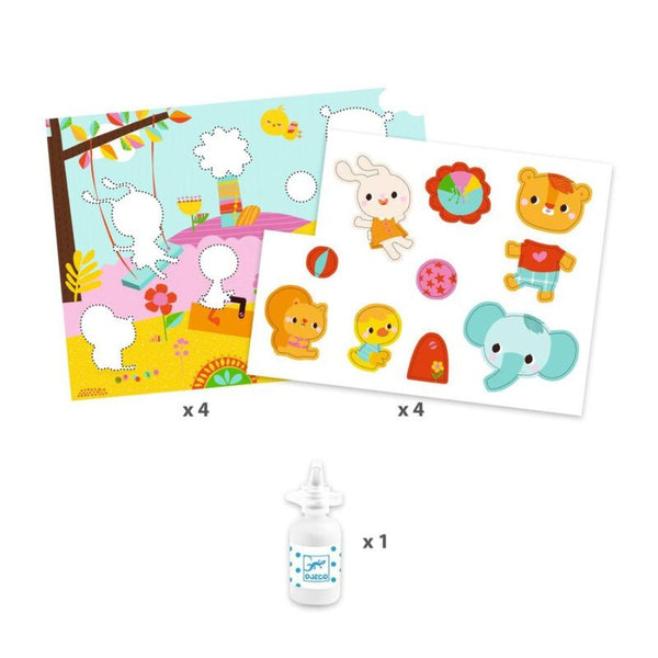 Djeco The Day Collage Set | Creative Fun for Little Hands | KidzInc 5