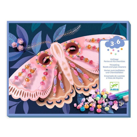 Djeco Light up the Night Threading Set – Creative 3D Craft for Kids | KidzInc Australia