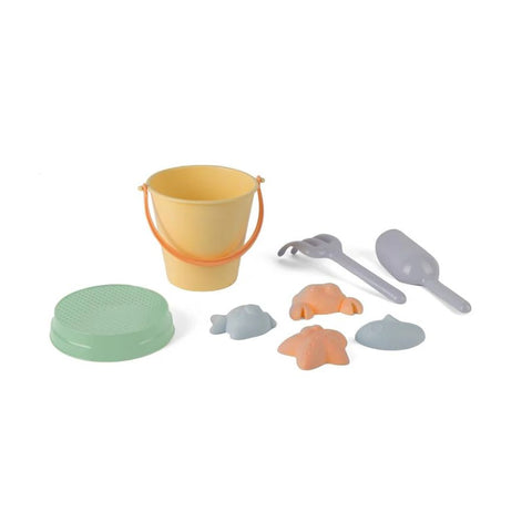 Dantoy Pastel Recycled Bucket Set – Eco-Friendly Sand Toys 2 Years + | KidzInc Australia