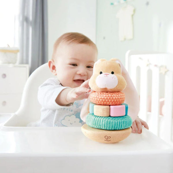 Hape Bunny Stacker_Stacking Toy for Babies and Toddlers | KidzInc Australia 2