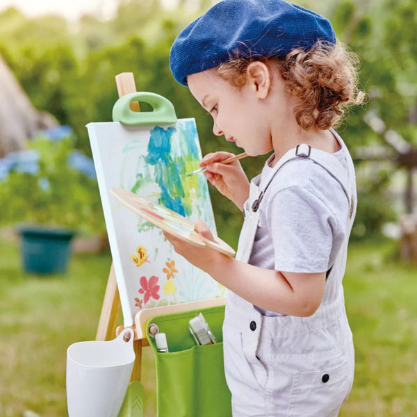 Hape Art Palette & Brush Kit – Kids Painting Set 3 to 6 Years | KidzInc Australia 2