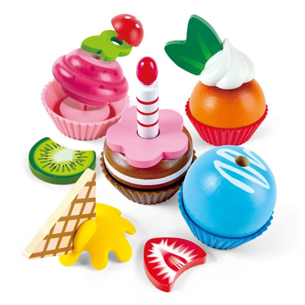 Hape Cupcakes Playset | Pretend Play Baking Set | Ages 2+ | KidzInc Australia 3