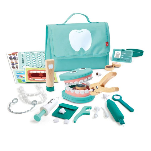 Hape Super Smile Dental Clinic Set | Toy Dentist Kit for 3 Years + | KidzInc Australia 3