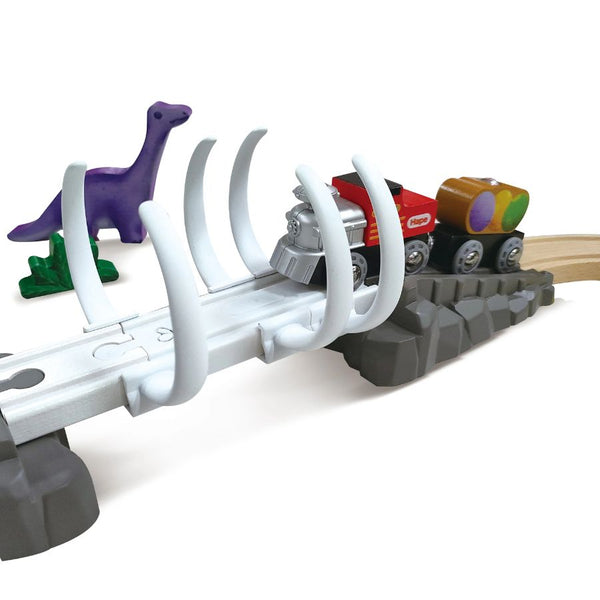 Hape Dino Railway Adventure Set – Wooden Train | KidzInc Australia 5