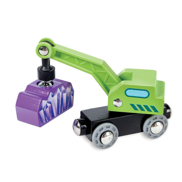 Hape Dino Railway Adventure Set – Wooden Train | KidzInc Australia 4
