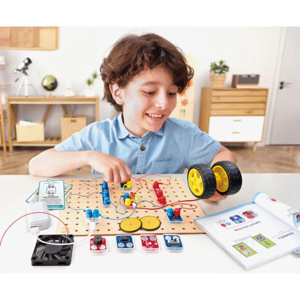 Hape LabBox Circuit Explorer Base Kit – Hands-On STEAM Electronics Kit | KidzInc Australia 2