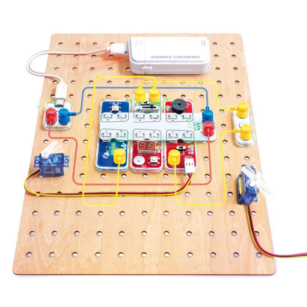 Hape LabBox Circuit Explorer Pro – Advanced STEAM Electronics Kit | KidzInc Australia 2