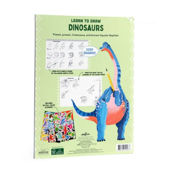 eeBoo Learn to Draw Dinosaurs Step-by-Step Drawing for Kids | KidzInc Australia 2