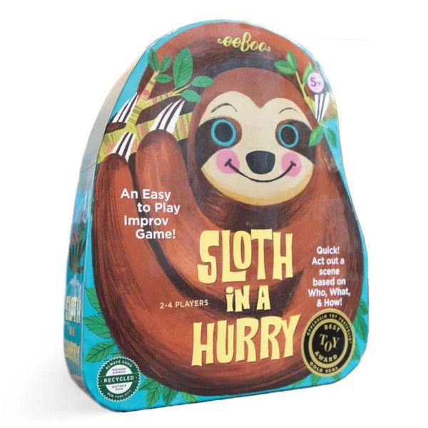 eeBoo Sloth In A Hurry Board Game | KidzInc Australia Educational Games