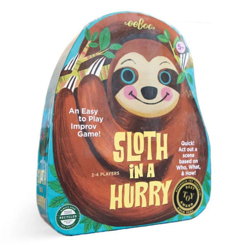 eeBoo Sloth In A Hurry Board Game | KidzInc Australia Educational Games