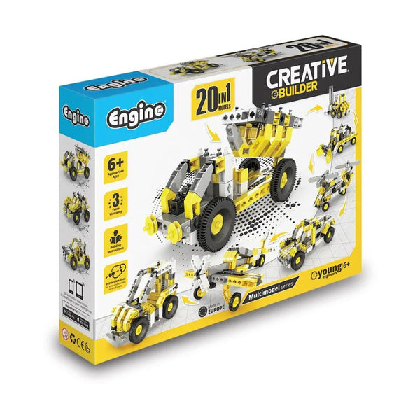 Engino Creative Builder 20 Models | STEM Kits for Kids | KidzInc Australia