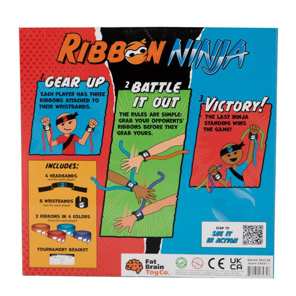 Fat Brain Toy Co Ribbon Ninja Active Game for Kids | KidzInc Australia Educational Toys 4