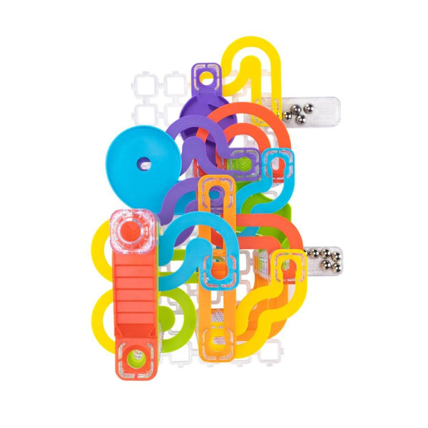 Fat Brain Toy Co Trestle Tracks Deluxe Set Marble Run | KidzInc Australia 3