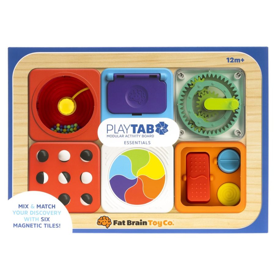Board Brain Modular Fat Brain Toy Co Playtab Essentials Modular Activity Board | KIdzInc