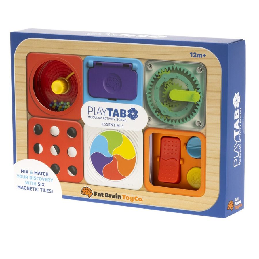 Board Brain Modular Fat Brain Toy Co Playtab Essentials Modular Activity Board | KIdzInc