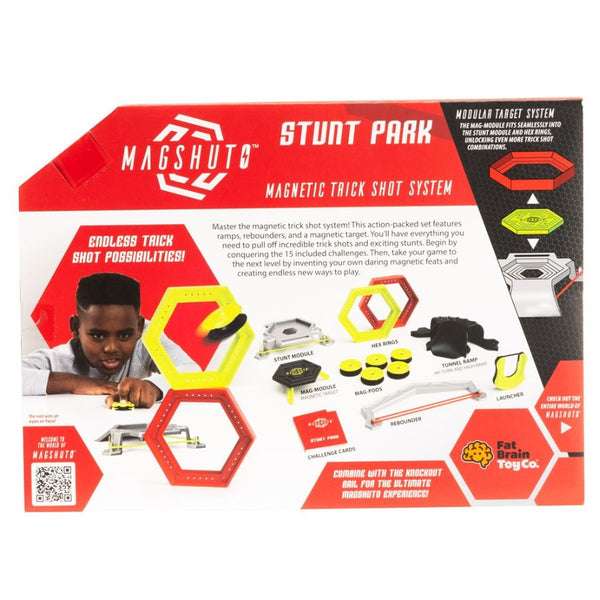 Fat Brain Toy Co Magshuto Stunt Park – Magnetic Trick Shot Stunt Set | KidzInc Australia 5