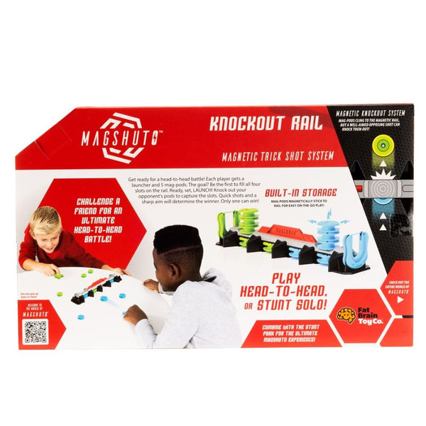 Magshuto Knockout Rail by Fat Brain Toy Co | Fast-Paced Magnetic Game | KidzInc Australia 5