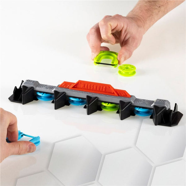Magshuto Knockout Rail by Fat Brain Toy Co | Fast-Paced Magnetic Game | KidzInc Australia 3