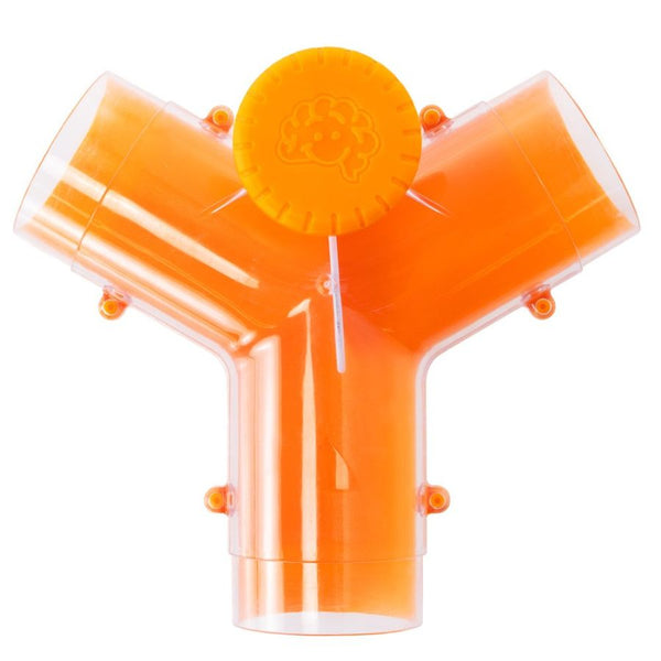 The  Fat Brain Toy Co Air Toobz Switch Accessory built | STEM Building Toy 3 Years +