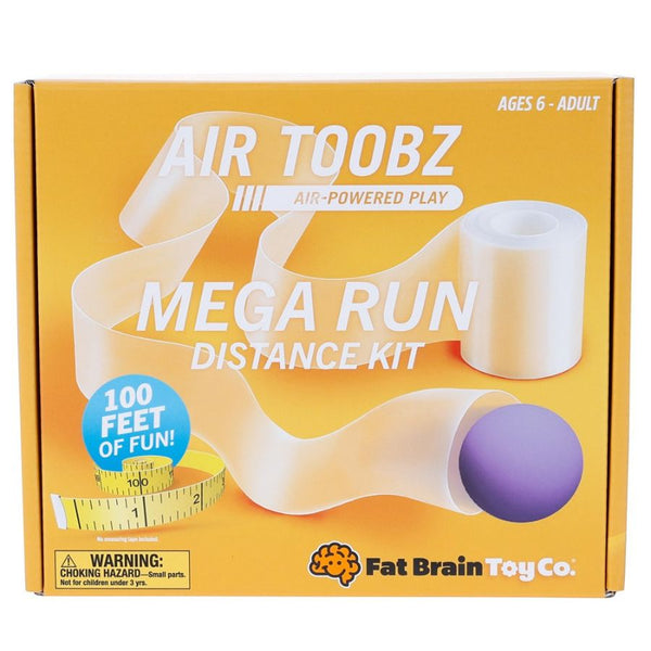 Box of Fat Brain Toy Co Air Toobz Mega Run 100ft Distance Kit | Ages 6+