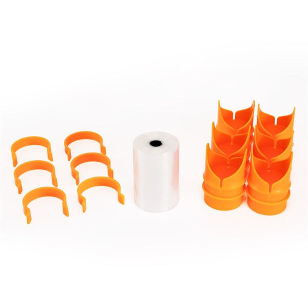 Picture of pieces of Fat Brain Toy Co Air Toobz Mega Run 100ft Distance Kit | Ages 6+