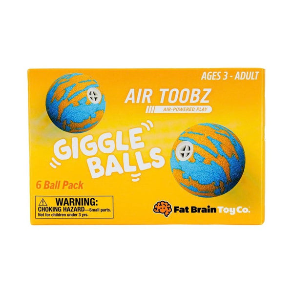 Air Toobz Giggle Balls | Honking Foam Balls | Fat Brain Toys | KidzInc Australia