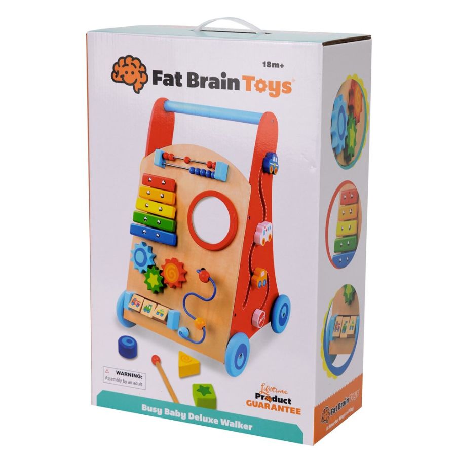 Fat Brain Toys Busy Baby Deluxe Walker KidzInc Australia