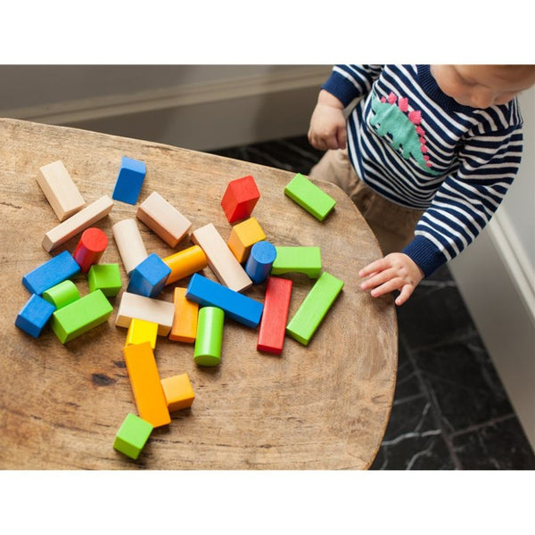 Fat Brain Toys Timberblocks 100 Piece Wooden Block Set | KidzInc Australia 5