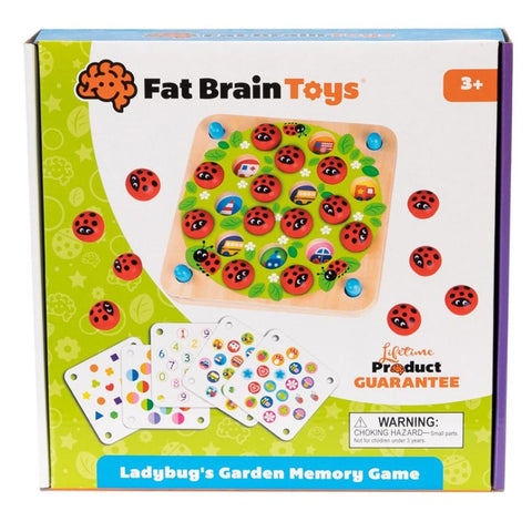 Fat Brain Toys Ladybug Garden Memory Game | KidzInc Australia