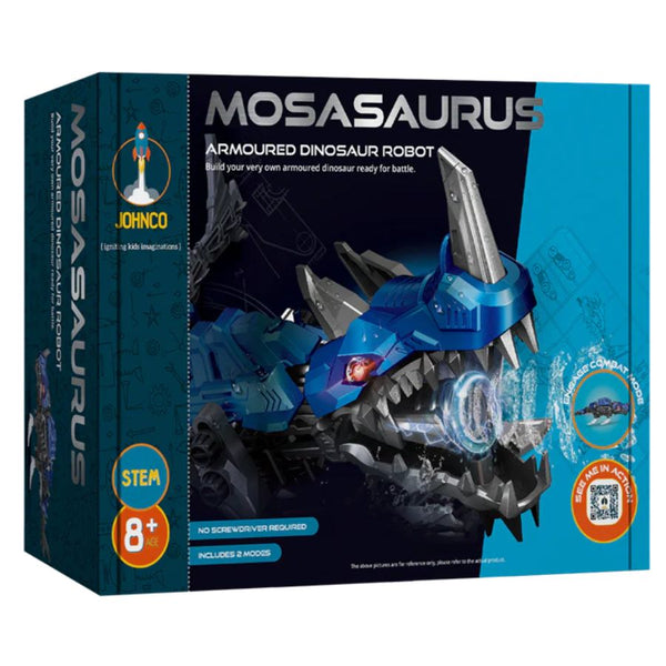 Johnco Mosasaurus Armoured Dinosaur Robot | Robotic Toys | KidzInc Australia