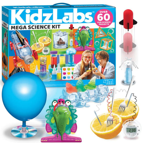 4M KidzLabs Mega Science Kit – 60+ Fun Experiments for Kids | KidzInc Australia 2