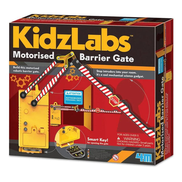 4M KidzLabs Motorised Barrier Gate | STEM Toys | KidzInc Australia