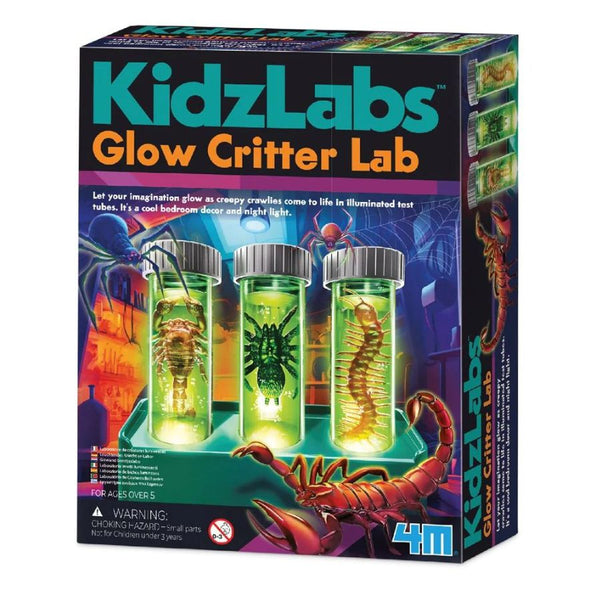 4M KidzLabs Glow Critter Lab | STEM Toys | KidzInc Australia