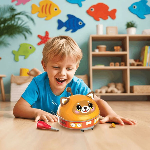 4M KidzRobotix Q.BoTZ Puppy Robot Kit | STEM Toy Ages 5+ | KidzInc Australia 3
