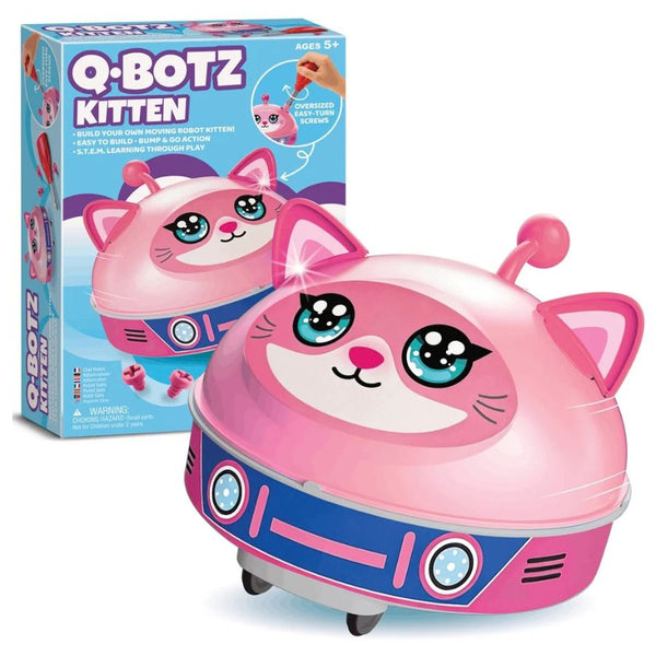 4M KidzRobotix Q.BoTZ Kitten Robot Kit | STEM Toy Ages 5+ | KidzInc Australia 2