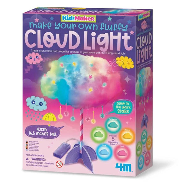 4M KidzMaker Make Your Own Fluffy Cloud Light | KidzInc Australia