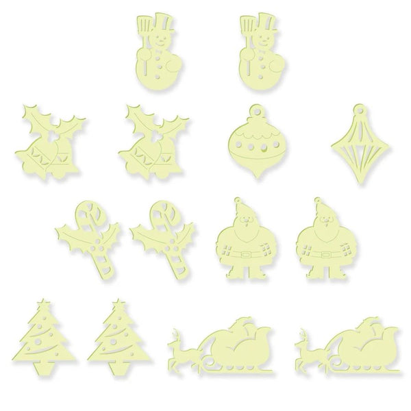 4M Glow In The Dark Christmas Kit | 16 Decorations | Ages 5+ | KidzInc Australia 3