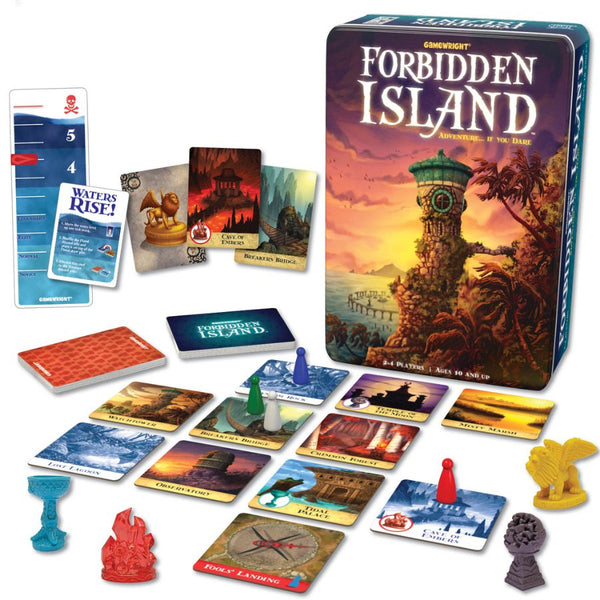 Gamewright Forbidden Island Tin Board Game | KidzInc Australia 3