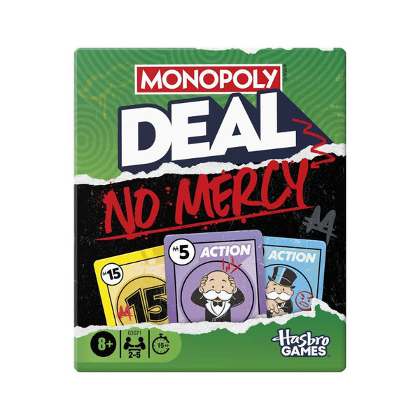 Monopoly Deal No Mercy Card Game – Fast & Ruthless Fun | KidzInc Australia