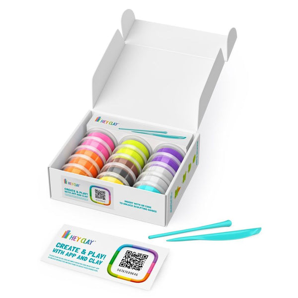 Hey Clay Nice Ice Cream Set: Creative Air-Dry Clay Fun | KidzInc Australia 4